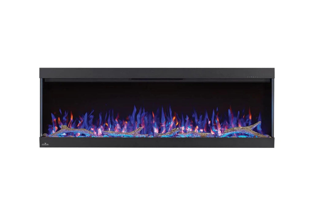 Napoleon Trivista Pictura 60 in 3-Sided Wall Mount Electric Fireplace | Surface Mount Electric Fireplace | NEFL60H-3SV