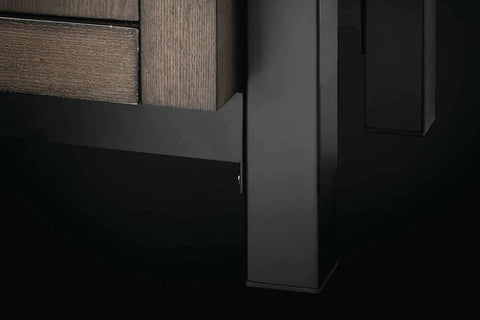 Image of Napoleon Franklin Media Console in Oak | Cineview 30'' Electric Firebox