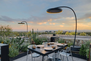 Bromic Eclipse Smart-Heat Outdoor Electric Portable Patio Heater | Bromic Eclipse Outdoor Electric Radiant Portable Heater | BH0820001
