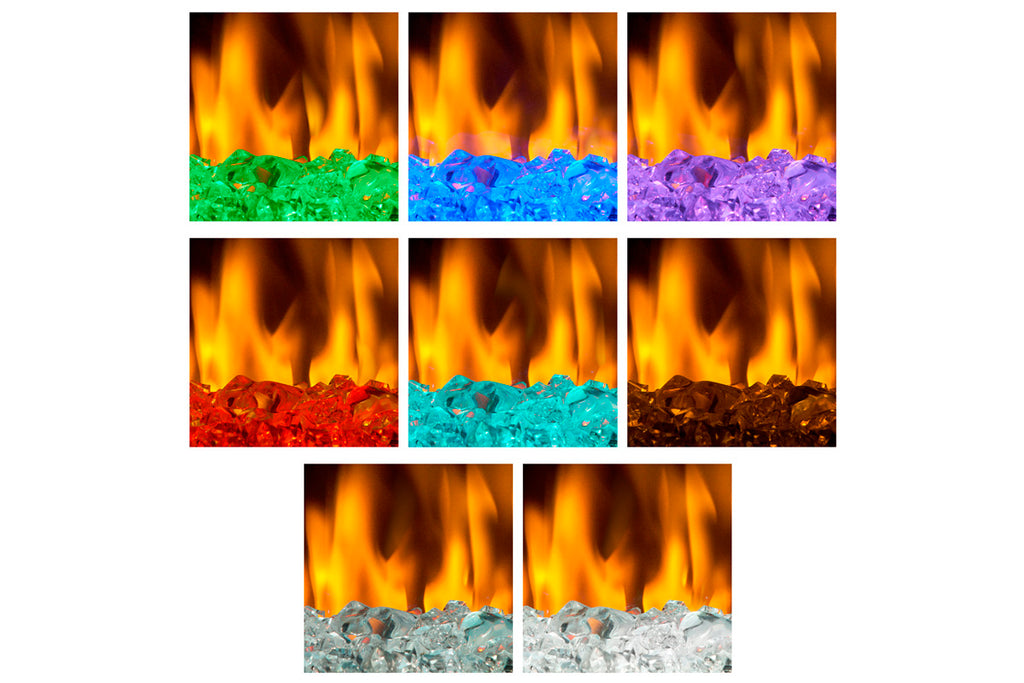 Dimplex 33 Inch Multi-Fire XHD Electric Firebox Insert with Acrylic Glass - Dimplex XHD33G Plug-In Electric Fireplace