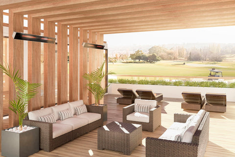 Image of Dimplex DIR 3000W Outdoor Indoor Electric Heater | DIR Infrared Electric Heater | DIR30A10GR