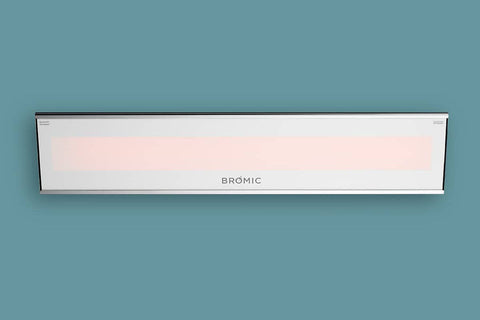 Image of Bromic Platinum Marine Smart-Heat 2300 Watt Outdoor Electric Patio Heater White | Platinum 33 in Electric Radiant Heater | BH0320017