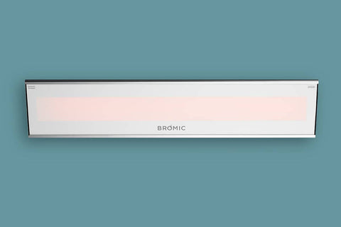 Image of Bromic Platinum Smart-Heat 2300 Watt Outdoor Electric Patio Heater White | Platinum 33 in Electric Radiant Heater | BH0320007