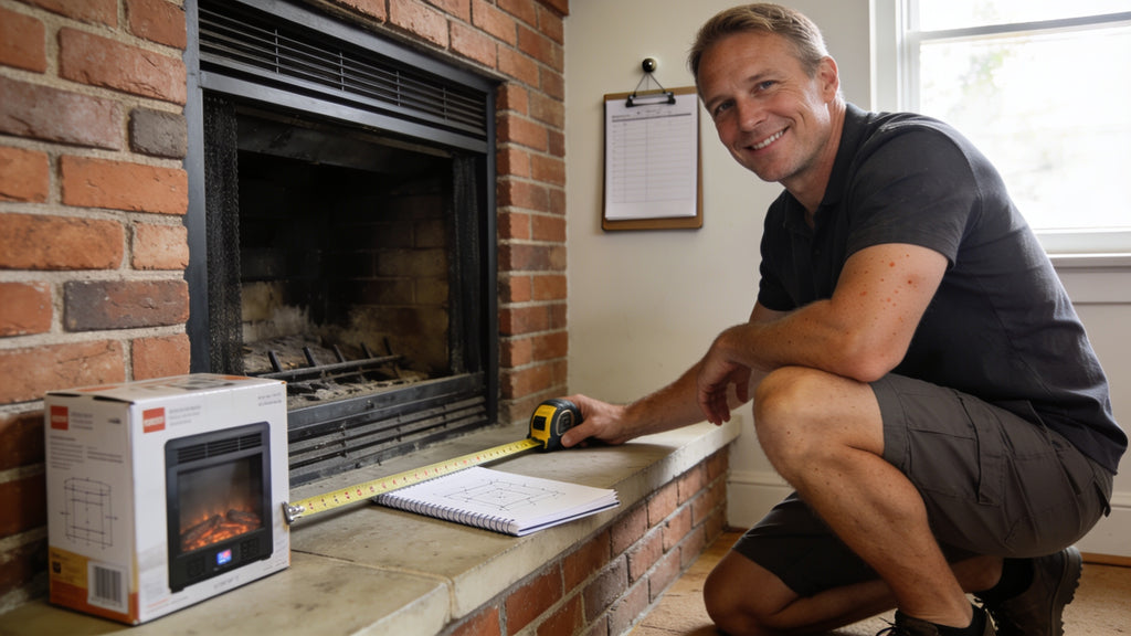Can I Convert My Existing Fireplace to Electric Without Removing the Structure?