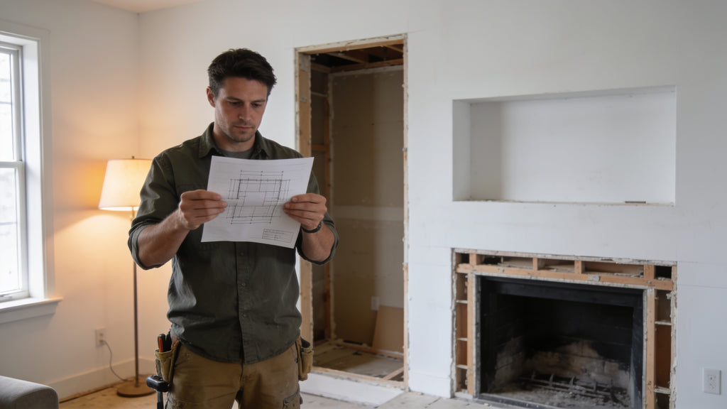 Can You Recess an Electric Fireplace Into an Existing Wall?