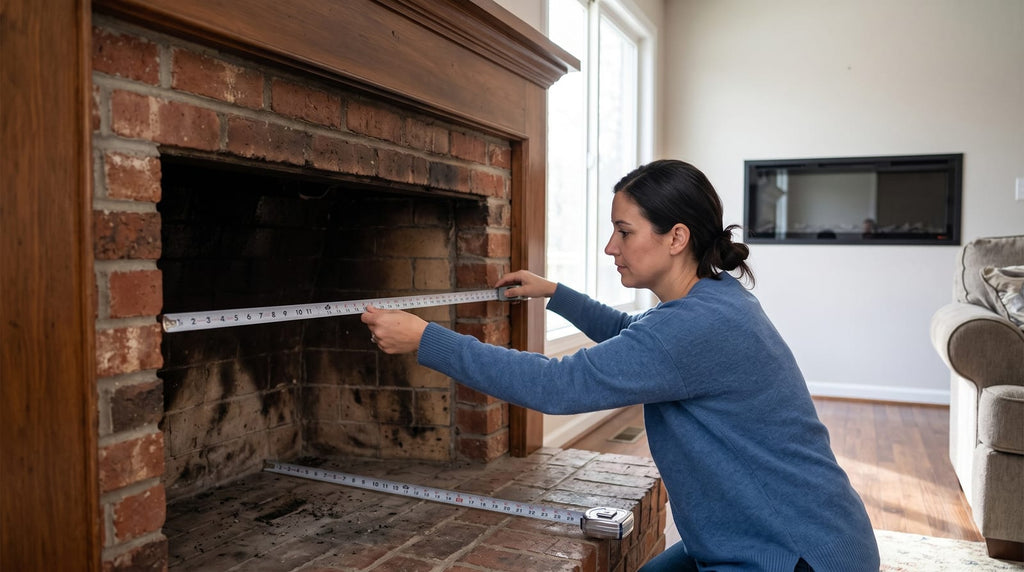 How Do You Measure a Fireplace Opening for an Insert?