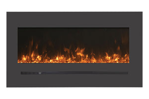 Sierra Flame 40-inch Wall Mount / Recessed Electric Fireplace