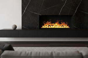 Aquafire Lite 20 inch Built-In Water Vapor Electric Fireplace - Water Mist Electric Fireplace - AWL-20-50