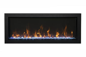 Amantii Panorama 40-inch Slim Built-in Indoor/Outdoor Linear Electric Fireplace