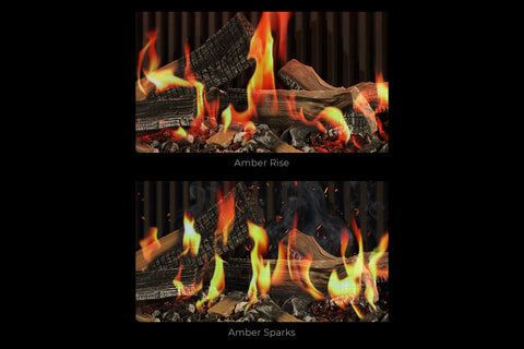 Image of Ambiance Luxus 60" Vitrual Multi-Side View Built-In Electric Fireplace