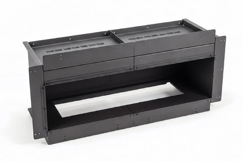 Image of AquafireBox for Aquafire Water Vapor Fireplace - Modular Built In Enclosure AFB-20-32 AFB-40-52 AFB-60-72