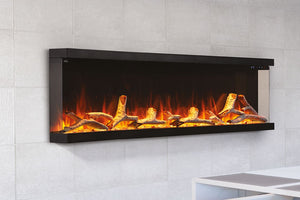 Napoleon Astound 74 inch FlexMount Multi-Side View Smart Electric Fireplace NEFL74AB