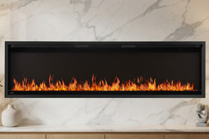 Napoleon Astound SlimMount 62 inch Smart Wall Mount Recessed Slim Linear Electric Fireplace - NEFL62AS