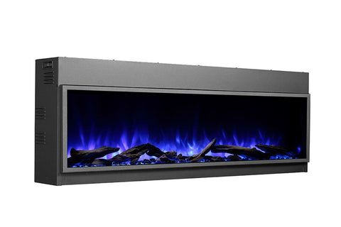 Image of Returned Dynasty Harmony 80 Inch Built In Linear Wall Mount Electric Fireplace | DY-BEF80 | Dynasty Fireplaces