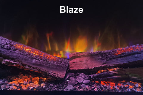 Image of Flamerite Fires Elara 52" E-FX  Electric Fireplace Freestansing Suite w/ Legs