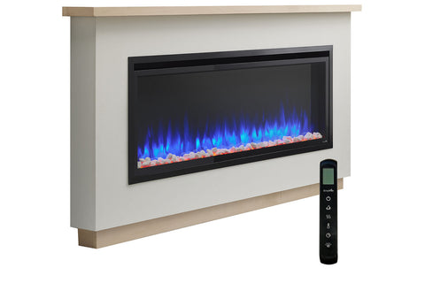 Image of SimpliFire Boyd 68 Ready to Finish Electric Fireplace