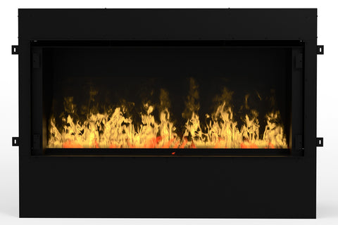 Image of Dimplex 45 Inch Opti-Myst Pro RGB 1000 Built-In Water Vapor Electric Fireplace - CBX1000-AM - GBF1000-PRO