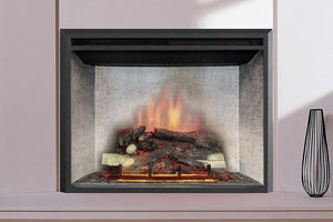 Dynasty Presto 35 Inch Built-In Electric Fireplace Insert | Electric Firebox | DY-FI35D | Dynasty Fireplaces