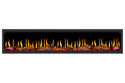 Image of Dynasty Tempo 100 inch Virtual Linear Recessed Electric Fireplace DY-FVX100