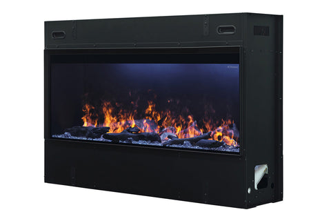 Image of Dimplex Optimyst 86 inch Linear Water Vapor Built-In Electric Fireplace - Water Mist Fireplace with Heater OLF86-AM