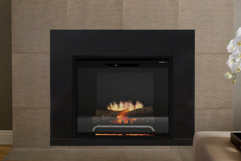 Image of Dimplex Revillusion 30 inch Built In Electric Fireplace Black - Firebox - REV30-BL 500005447 w Trim