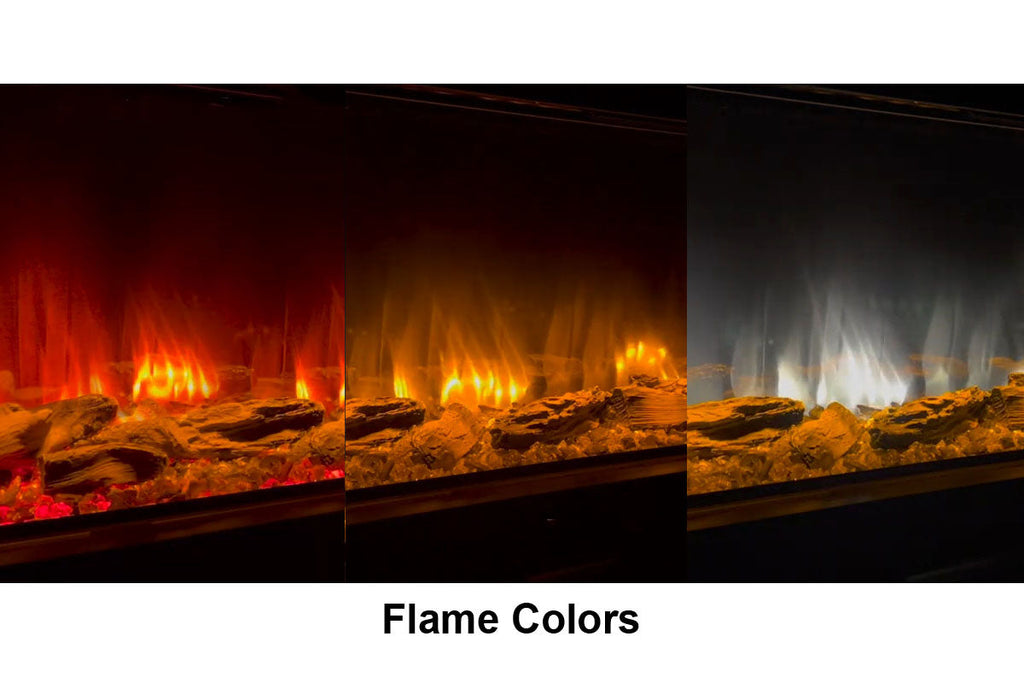 Dynasty Melody 41 Inch 3 Sided 2 Sided Built In Electric Fireplace  - DY-BTS40 - Dynasty Fireplaces