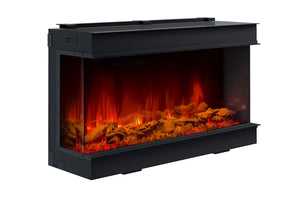 Dynasty Melody 41'' 3-Sided Built-In Smart Electric Fireplace - BTS Series
