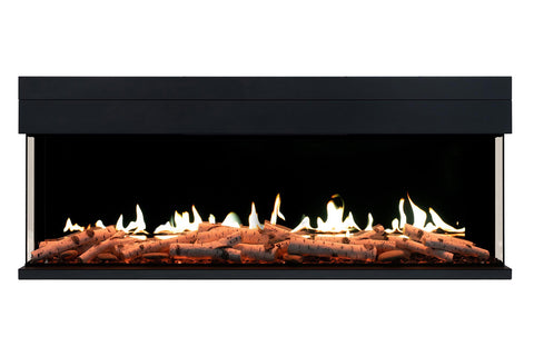 Image of ActiveFlame HD FlameTec PRO 55 inch LCD Virtual Smart Multi-Side View Built-In Electric Fireplace EF10192