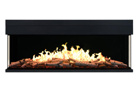 Image of ActiveFlame HD FlameTec PRO 55 inch LCD Virtual Smart Multi-Side View Built-In Electric Fireplace EF10192