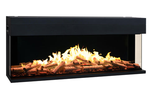 Image of ActiveFlame HD FlameTec PRO 55 inch LCD Virtual Smart Multi-Side View Built-In Electric Fireplace EF10192