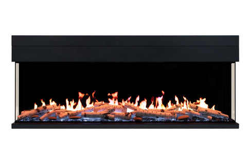 Image of ActiveFlame HD FlameTec PRO 55 inch LCD Virtual Smart Multi-Side View Built-In Electric Fireplace EF10192