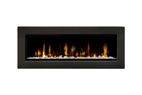 Image of Dimplex Evolve Inch Electric Fireplace Wall Mount Mantel - Premium Iron Finish 