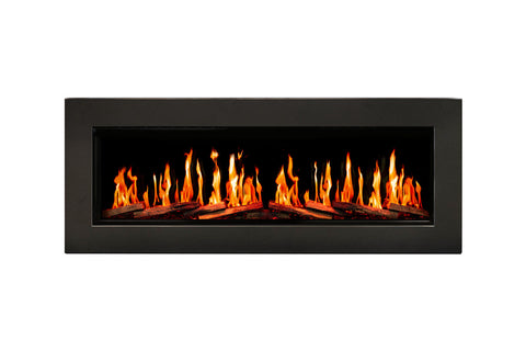 Image of Modern Flames Orion Slim V2  Inch Electric Fireplace Wall Mount Mantel - Premium Iron Finish - ORSLIM