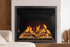 Napoleon Elevation X 42 LCD Virtual Built-In Electric Fireplace - Digital Firebox Insert NEFB42LCD-MF
