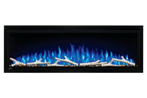 Image of Napoleon Entice 50 inch Wall Mount Recessed Linear Electric Fireplace | Built in Electric Insert | NEFL50CFH 