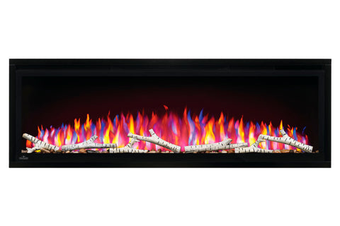 Image of Napoleon Entice 50 inch Wall Mount Recessed Linear Electric Fireplace | Built in Electric Insert | NEFL50CFH 