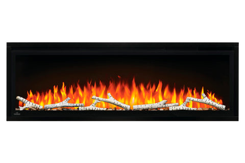 Image of Napoleon Entice 50 inch Wall Mount Recessed Linear Electric Fireplace | Built in Electric Insert | NEFL50CFH 