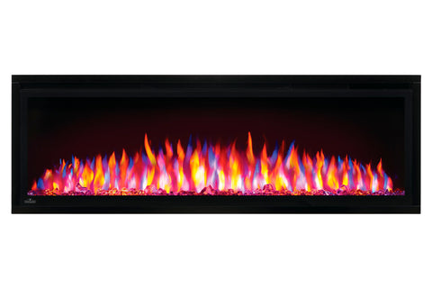 Image of Napoleon Entice 50 inch Wall Mount Recessed Linear Electric Fireplace | Built in Electric Insert | NEFL50CFH 