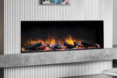 Image of Flamerite Fires E-FX Slim Line 40-inch Linear Built-In Electric Fireplace - FLR-FP-EFX-SL-1000