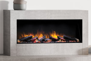 Flamerite Fires E-FX Slim Line 40-inch Linear Built-In Electric Fireplace - FLR-FP-EFX-SL-1000