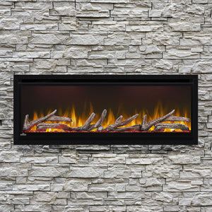 Returned Napoleon Alluravision 42-inch Deep Wall Mount Electric Fireplace - Linear - NEFL42CHD - NEFL42CHD1-OB