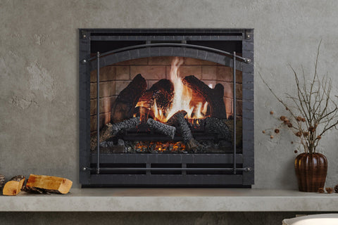 Image of SimpliFire Inception 36-in Traditional Virtual Smart Electric Fireplace - SF-INC36 Firebox