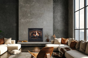 SimpliFire Inception 36'' Traditional Smart Electric Fireplace | Chateau Forge Front