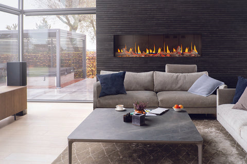 Image of Napoleon Luminex 65 inch LCD Virtual Smart Multi-Sided Built In Electric Fireplace NEFL65LCD-3SV