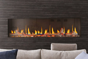 Napoleon Luminex 65 inch LCD Virtual Smart Multi-Sided Built In Electric Fireplace NEFL65LCD-3SV