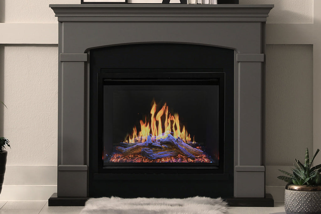 Modern Flames Orion Traditional 36 in Heliovision Virtual Smart Built In Electric Firebox - Fireplace Insert OR36-TRAD