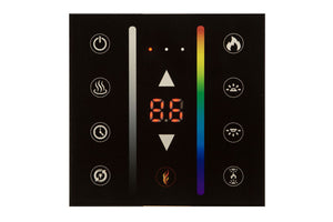 Modern Flames Wireless Thermostat and Full Wall Control for Landscape Pro Fireplaces MF-PRO-V2-WTC