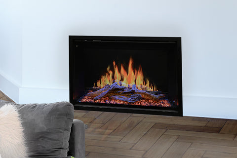 Image of Modern Flames Orion Traditional 42 in Heliovision Virtual Smart Built In Electric Firebox - Fireplace Insert OR42-TRAD