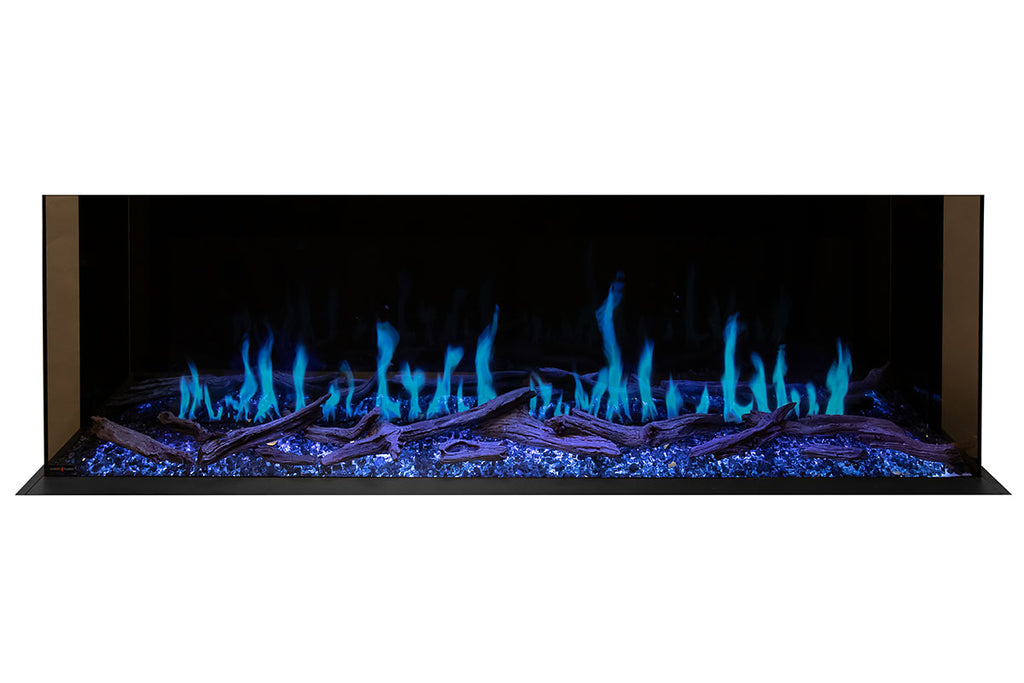Modern Flames Orion Multi 73 inch 3-Sided Electric Fireplace Wall Mount Studio Suite Mantel Coastal Sand WSS-OR60-CS