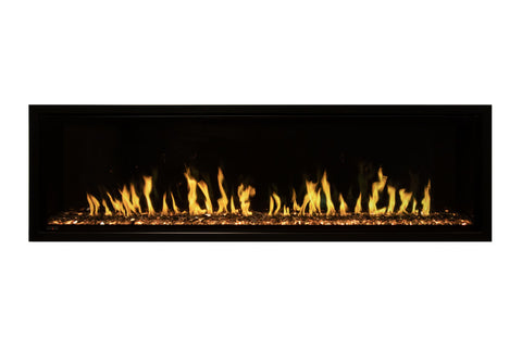Modern Flames Allwood Fireplace Media Wall in Sand - Orion Slim Heliovision 60 Electric Fireplace - AFWO-CS | OR60-SLIM